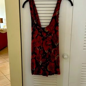 Kris Kross back floral flowing floral print tank by Free people